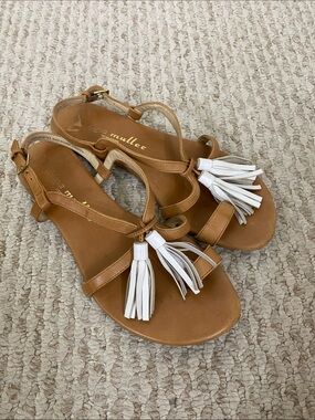 Bettye Muller Tassel sandals